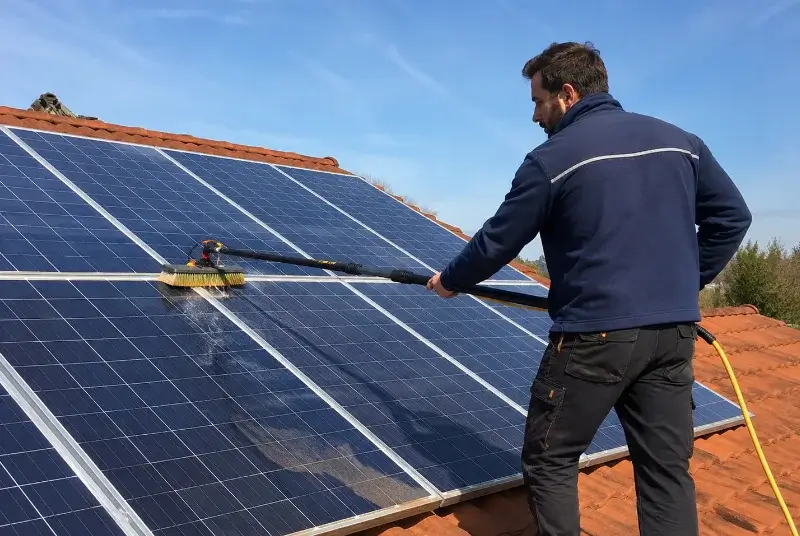 Nettoyage et entretien de panneaux solaires à Beaucaire